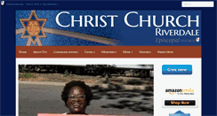 Desktop Screenshot of christchurchriverdale.org
